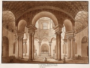Santa Costanza. The Family Tomb of Constantine, Called the Temple of Bacchus, 1833